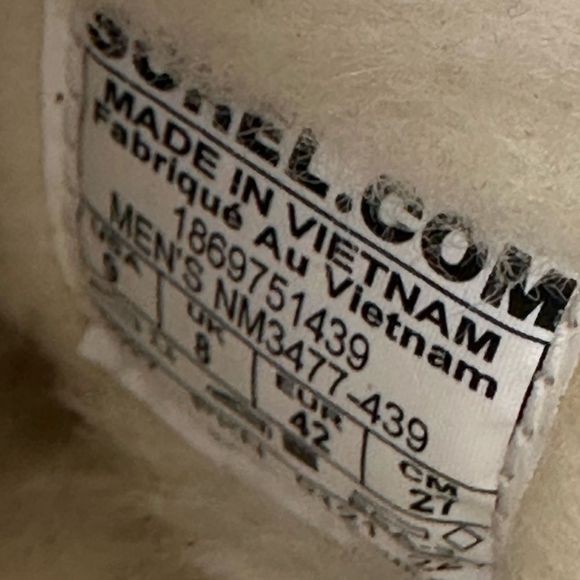 SOREL MEN'S MANAWAN II SLIPPER Navy Blue size 9 - Picture 8 of 9